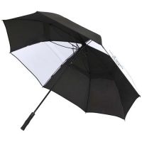 30" winddichte golfparaplu Jeff wit
