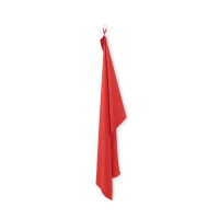 Microvezel handdoek  atoll 70 rood
