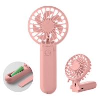 Draagbare vouwventilator Ibera baby pink