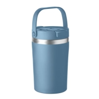 Dubbelwandige beker 350 ml Cozycup petrol