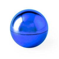 Bol met lippenbalsem blauw
