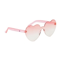SunnyHeart zonnebril - UV400-bescherming transparant roze