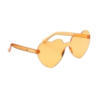 SunnyHeart zonnebril - UV400-bescherming transparant oranje