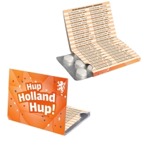 Bedrukte Compli'mints blister - mintjes in sleeve complimints