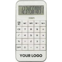 Calculator in vorm van telefoon, 10-digits wit