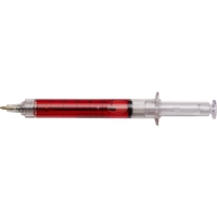 Balpen injectiespuit rood