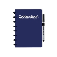 Correctbook A5 uitwisbaar navy