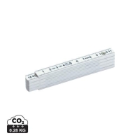 Fiberglas duimstok 1M wit