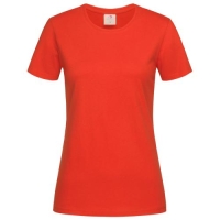 Stedman Classic dames T-shirt brilliant orange,l