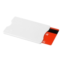 Kunststof kaarthouder met RFID bescherming