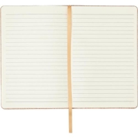 A5 PU notitieboekje kurkprint bruin