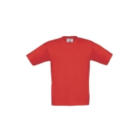 B&C Exact kinder T-shirt 190 rood,5-6