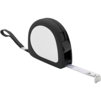Rolbandmaat 2 meter zwart