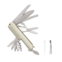 Multifunctioneel zakmes zilver
