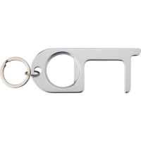 Aluminium deuropener zilver