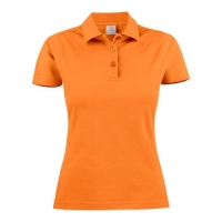 Polo pique surflady oranje,l