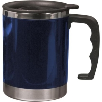 Kunststof thermosbeker blauw