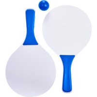 Houten beachballset blauw