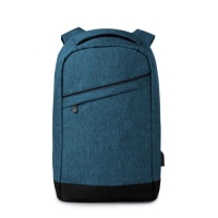 Nylon rugtas Berlin blauw