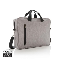 Basic 15 inch laptop tas grijs