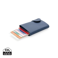 C-Secure RFID kaarthouder en portemonnee blauw