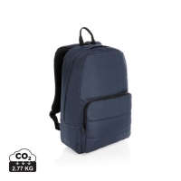 Impact AWARE RPET Basic 15,6 inch laptoprugzak donkerblauw
