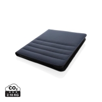Impact AWARE RPET A4 portfolio met rits donkerblauw