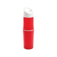 BE O Bottle, Organic Waterfles gemaakt in Europa rood