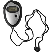 Digitale stopwatch met nekkoord zwart