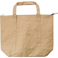 Gelamineerd papieren (80 gr/m²)  koeltas shopper bruin