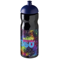 H2O Base bidon met koepeldeksel 650 ml blauw