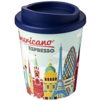 Brite Americano espresso geïsoleerde beker 250 ml blauw