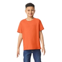 Gildan heavyweight kinder T-shirt oranje,l
