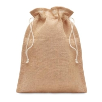 Jute geschenkzak small Jute beige