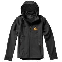 Langley softshell heren jas antraciet,s