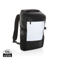 15.6 inch laptoprugzak high visibility zwart