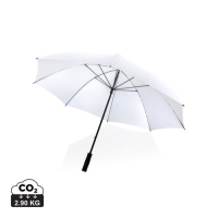 30 inch Impact AWARE RPET stormproof paraplu wit