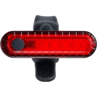 COB fietslamp USB-oplaadbaar rood