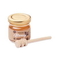 Wilde bloemenhoning pot set Dauber