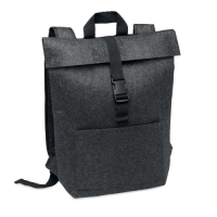 RPET vilten rugzak Indico pack donkergrijs