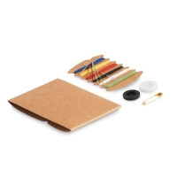Compact naaisetje beige