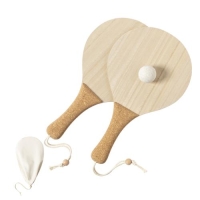 Strandrackets Bubbak naturel