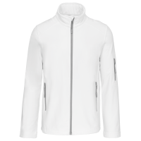 Kariban Heren Softshell wit,3xl