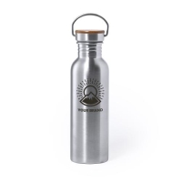 RVS drinkfles Rangler zilver