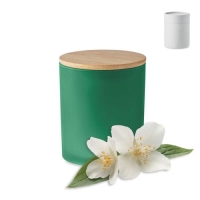 Plantaardige waskaars 120 gr groen