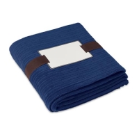 Fleecedeken Zare blauw