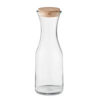Karaf Picca van gerecycled glas 1L transparant