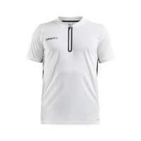Pro Control Impact polo heren wit/zwart,l