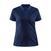 Unify polo dames blauw,l