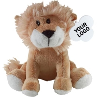 Pluchen knuffel 'leeuw' bruin